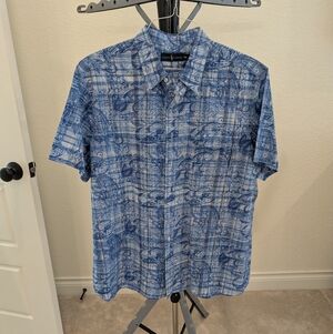 Men's RALPH LAUREN 2XL Button Down Short Sleeve Shirt